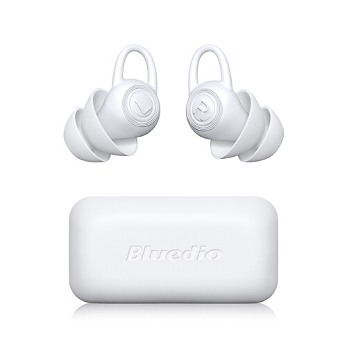 Silicone-Ohrstöpsel -40 dB Lärmminderung, Waschbar, Ergonomisch, Weiß 1