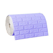 3D-Ziegeltapete, selbstklebende Wandfliesen, wasserdichte Innendekoration, 3D-Wandpaneel für Badezimmer, 70 cm x 10 m