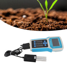 Handheld Soil Temperature Humidity Conductivity PH Nitrogen Phosphorus Potassium Tester