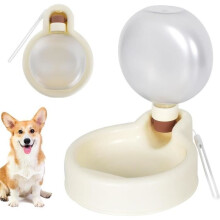 Faltbare Hundewasserflasche zum Spazierengehen, tragbarer antibakterieller Trinkbrunnen, 500 ml, für Hunde und Katzen
