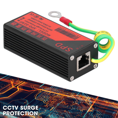 CCTV Surge Protection AntiThunder Device Network Arrester Protector RJ45 Thunder Preventer