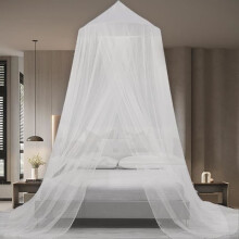 Bett-Moskitonetz, 250 x 1100 x 60 cm, Betthimmel, Moskitonetz für Einzel- oder Doppelbett