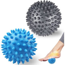 Massageball-Set, Igelball, Triggerpunktmassage, Myofaszialer Release-Ball, Gymnastikball, für die Rückenmassage