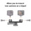 Dual Flash Bracket Adapter Twin Mount Adapter Replacement for GoPro HERO4 HERO3+ 4