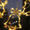 5Pcs/Set Christmas LED Certain Light Decoration Window Hanging Elk Tree String Lights 9