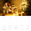 5Pcs/Set Christmas LED Certain Light Decoration Window Hanging Elk Tree String Lights 14