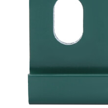 10Pcs Base Clips Hook Fixings Attaches Aluminium Greenhouses Fixture SetGreen