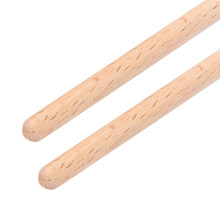 1 Pair Marimba Stick Mallets Beech Handle Xylophone Instrument Accessories Blended YarnPurple
