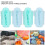4Pcs Knitting Thimble Tool Plastic Finger Guides Sweater Wool Yarn Sewing Accessories 6