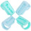 4Pcs Knitting Thimble Tool Plastic Finger Guides Sweater Wool Yarn Sewing Accessories 14