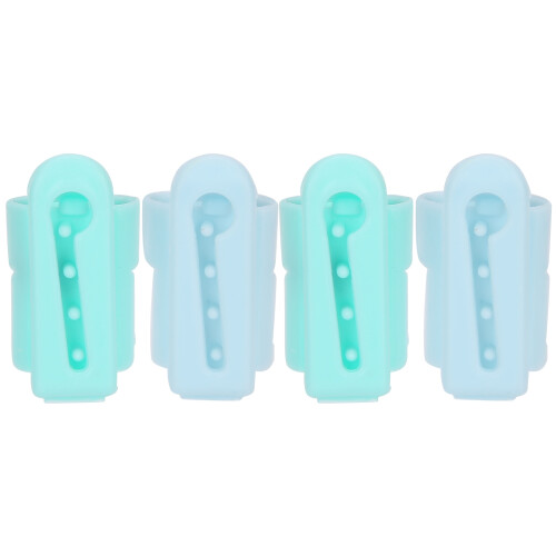 4Pcs Knitting Thimble Tool Plastic Finger Guides Sweater Wool Yarn Sewing Accessories 1