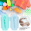 4Pcs Knitting Thimble Tool Plastic Finger Guides Sweater Wool Yarn Sewing Accessories 8