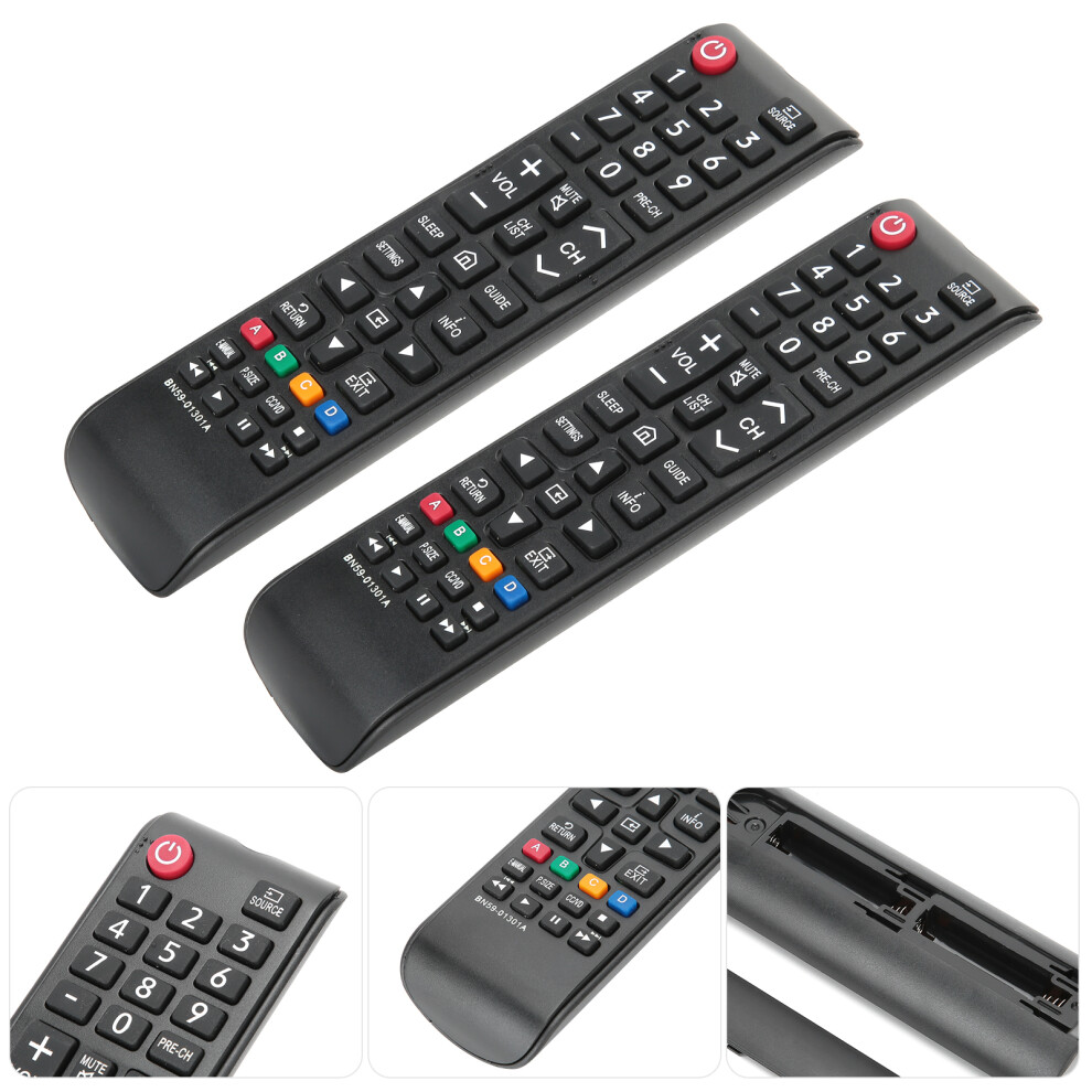 2pcs MultiFunctional TV Remote Control for SAMSUNG Television Remote Control Replacement