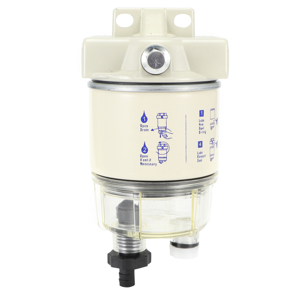 Fuel Filter Water Separator Assembly With Fitting Automotive Accessory For R12t 120At Npt Zg1/4-19 9421323388476