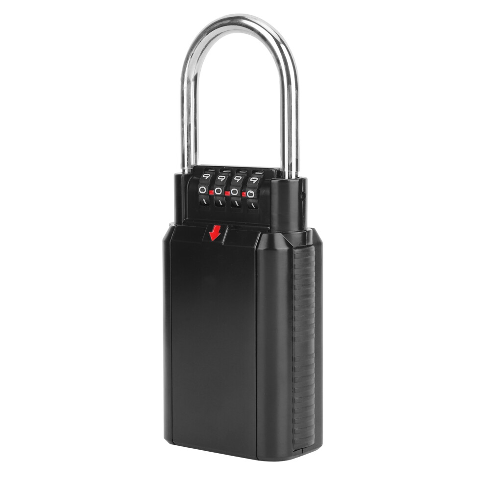 Outdoor Waterproof Hanging Zinc Alloy Password Key Safe Box Storage Lock Box For Home Factoryblack 6941323390642