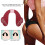 Electric Hip Trainer Remote Butt Muscle Stimulator Rechargeable Lifting Buttock TonerRed 9