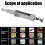22mm Woodworking Square Hole Drill Bits Bearing Steel Square Hole Drill Bits Cutter 4
