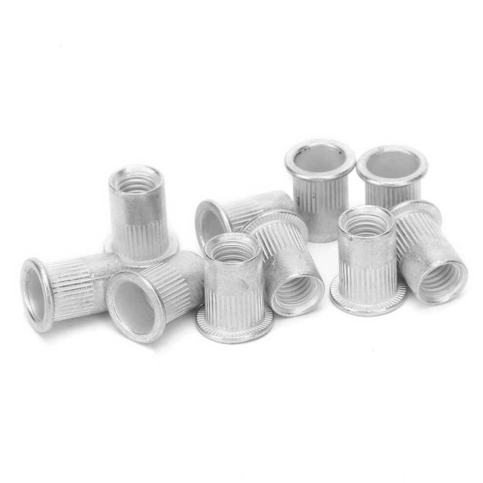 200Pcs Professional Aluminum Threaded Insert Nut Rivet Nut Fastener Accessory M8 5041323393962