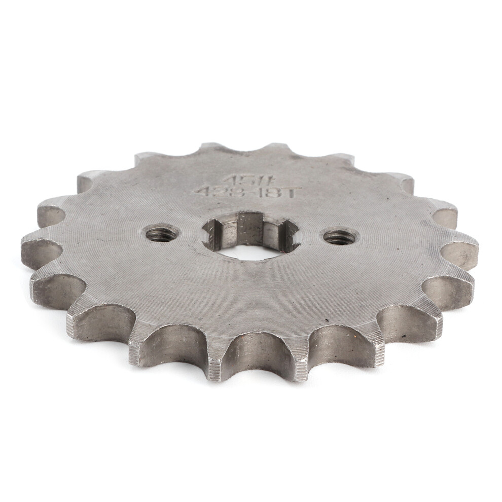 18 Teeth Front Sprocket Cog Parts Fit For Pit Pro Trail Dirt Bike 110Cc 125Cc 140Cc 428 Chain 4941323394345