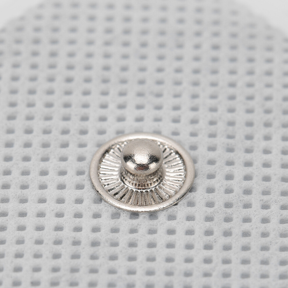 20pcs NonWoven Button Electrode Pad for TENs EMS Massage Therapy Machine 4 x 4cm