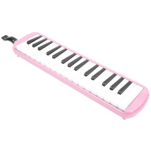 IRIN Melodica 32 Key Wind Musical Instrument Suitable for Beginner Practice Bag(Pink )