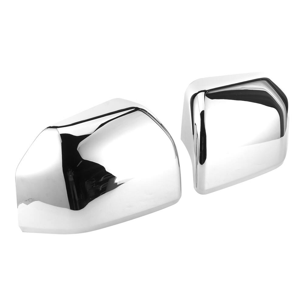 Rearview Wing Mirror Cover Trim Frame Decorative Bezel Fit For Ford F150 2015Â2020Plating Color 9331323398194