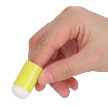 20 Stück gelbe Fingerschwämme zum Kinder DIY-Malen & Stempeln