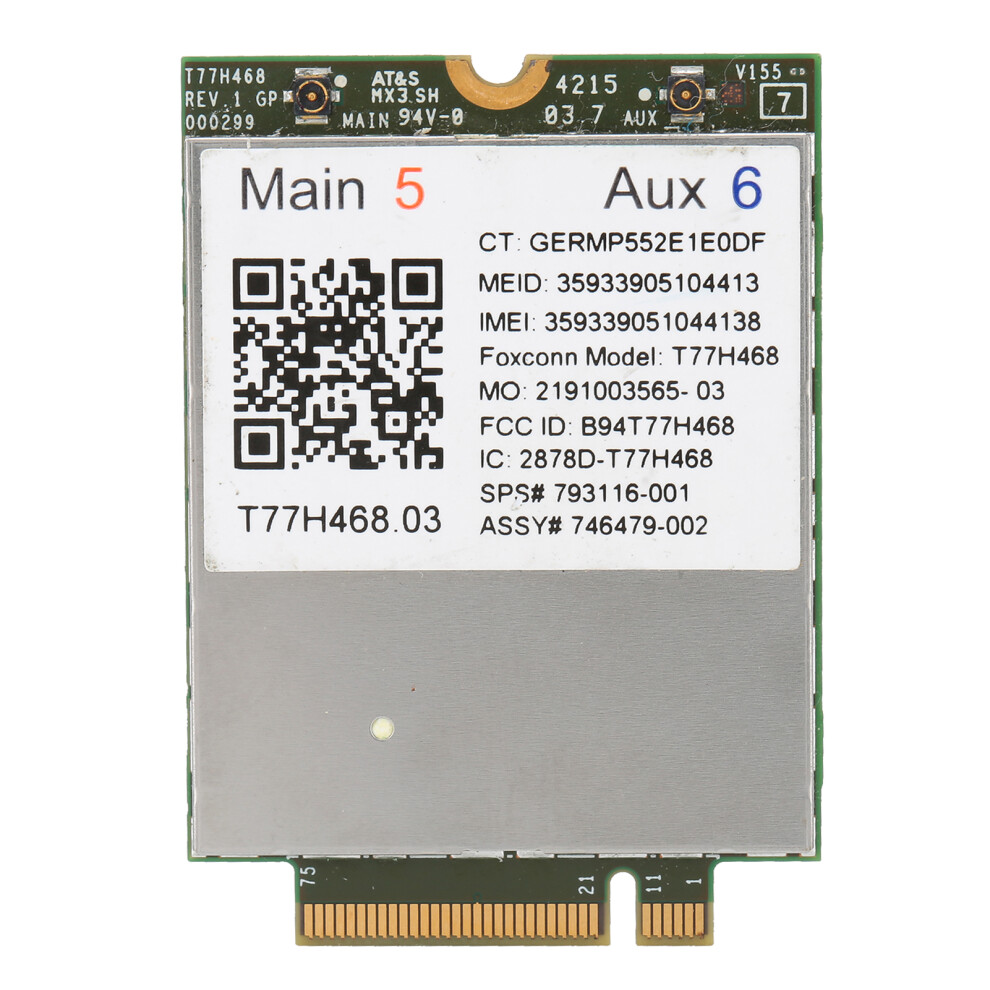 Wireless Network Card For Hp Lt4211 4G Module Lte Wwan Board 793116-001 T77h468 M.2 4211323398774
