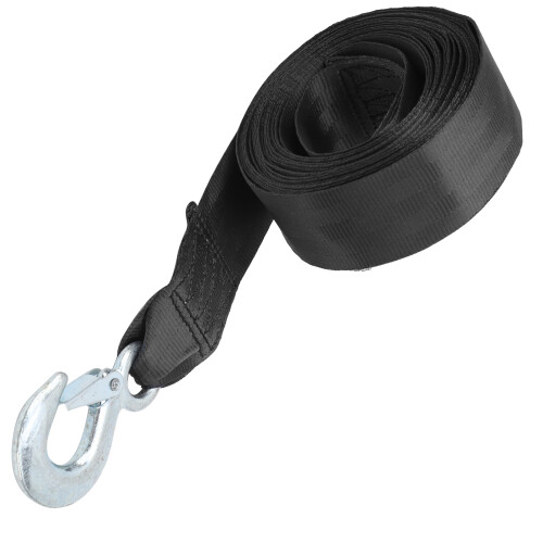6M Schwerlast-Polyester-Anhängerwinde mit Haken – 5cm breit, 394g
