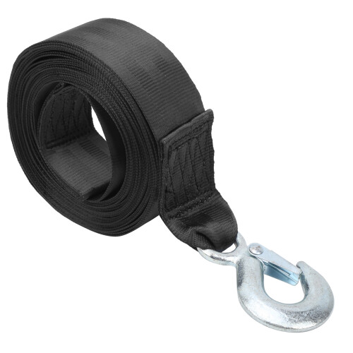6M Schwerlast-Polyester-Anhängerwinde mit Haken – 5cm breit, 394g 1
