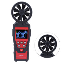 HT625B Handheld Digital Anemometer Air Flow Speed Gauge Temperature Humidity Tester Meter