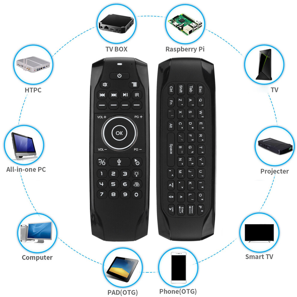 G7v Pro 2.4G Wireless Transmission Mouse Stable Connection Voice Input Ir Learning 7661323400521