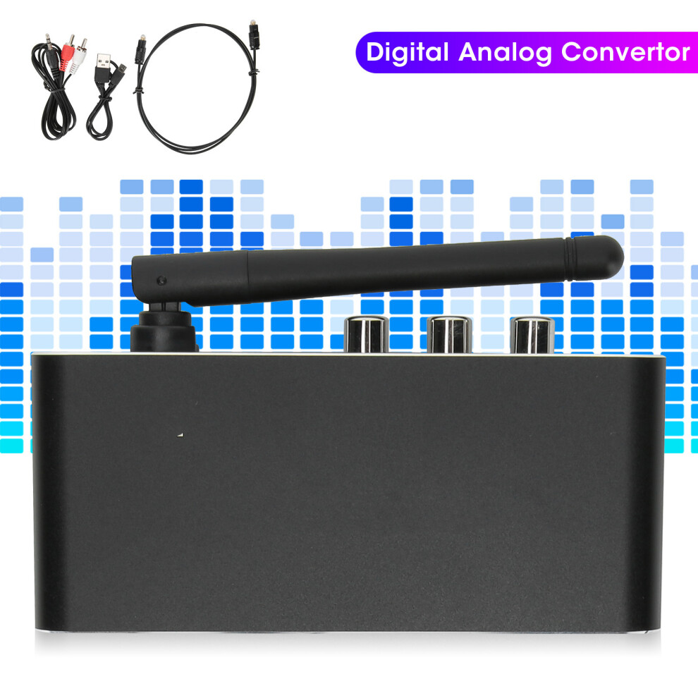 Bluetooth 5.0 Receiver Transmitter Digital To Analog Convertor Rca Avx Output For Tv Mp3 Cd Player 4981323400677