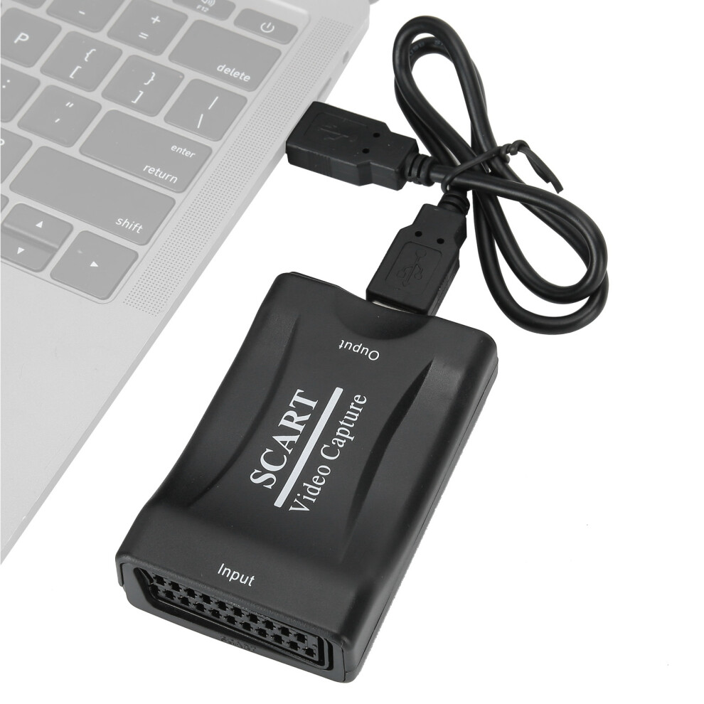 Professional Usb2.0 Scart Capture Card Game Video Live Streaming Recording Box 8461323400748