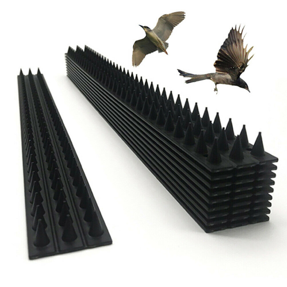 10Pcs Anti Bird Thorn Fence Wall Spike Repellent Nail Deterrent Tool 4941323401111