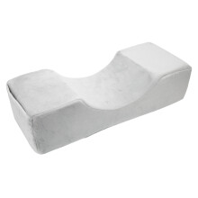 Eyelashes Extension Pillow Beauty Salon Eyelash Grafting UShaped Pillow (Silver Gray Flocking)