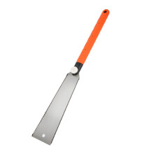 10in Twosided Tooth Long Handle Woodworking Saw Manual Operation Handsaw Tool Accessory