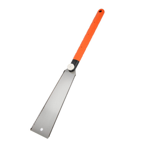 10in Twosided Tooth Long Handle Woodworking Saw Manual Operation Handsaw Tool Accessory