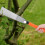 10in Twosided Tooth Long Handle Woodworking Saw Manual Operation Handsaw Tool Accessory 7