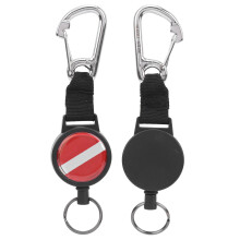 Schlüsselanhänger mit Edelstahl-Anti-Verlust-Seil, 58 g, für BCD