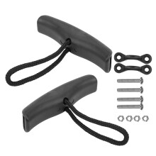 Kayak-Kanu T-Griffe mit Dugout C-Shape Schnallen – Robust & Zuverlässig 4 Stück