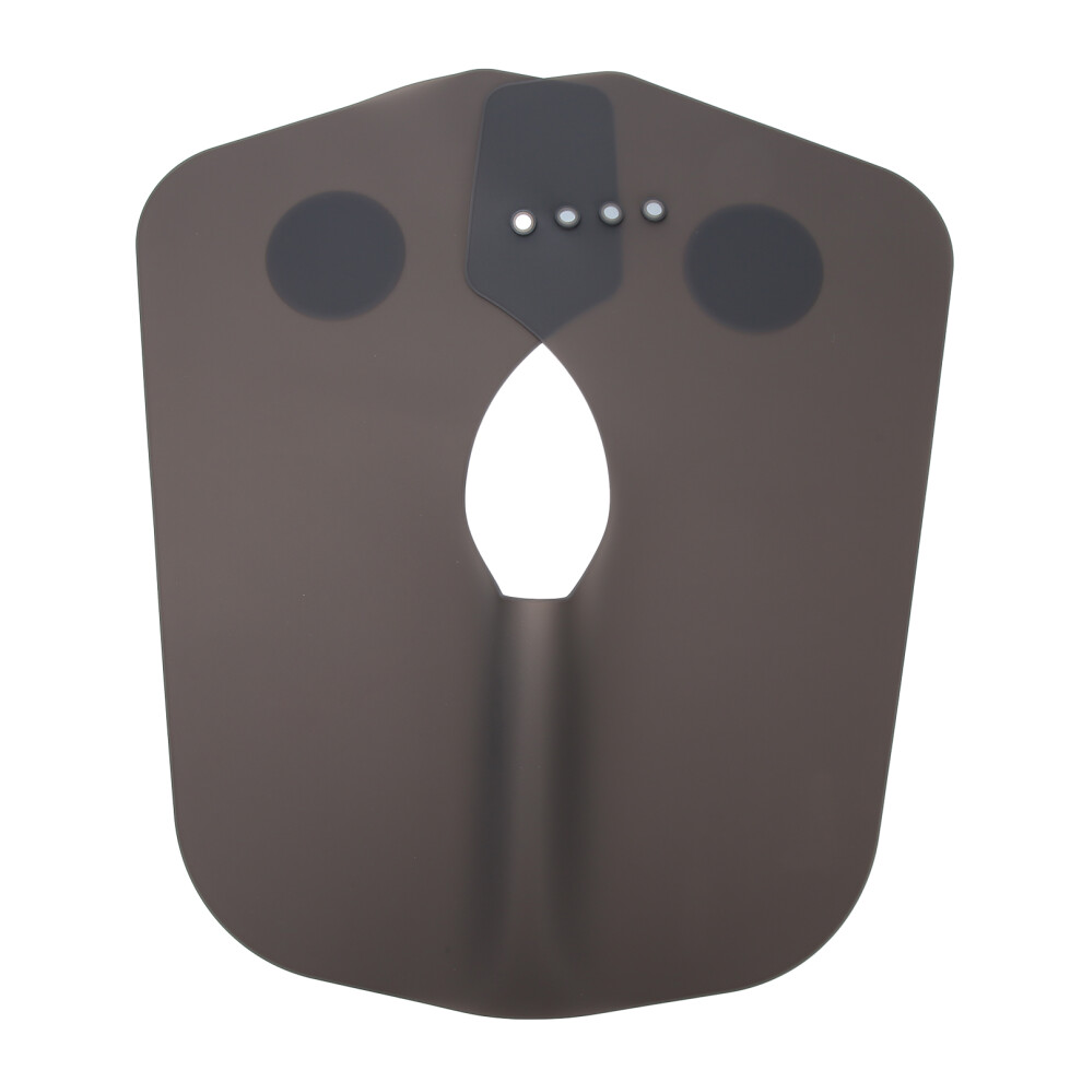 Professional Silicone Waterproof Hairdressing Shawl Barber Shop Hair Cutting Dyeing CapeBlack