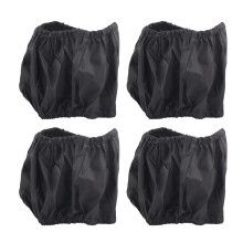 Infant Stroller Wheel Dustproof Cover Oxford Fabric Pram Wheels Cover Pushchair AccessoryBlack S