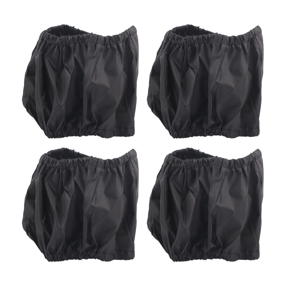 Infant Stroller Wheel Dustproof Cover Oxford Fabric Pram Wheels Cover Pushchair AccessoryBlack S