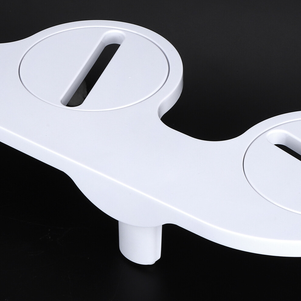 G1/2In Thread Toilet Bidet Seat Attachment Cold Water Spray Double Nozzle Non Electric Sprayer 7901323405455