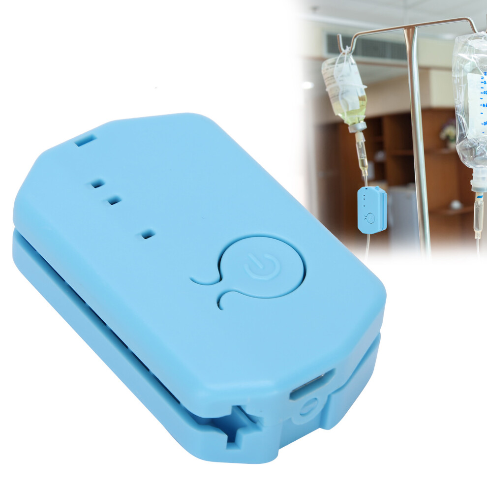 Infusion Fluid Alarm Reminder Rechargeable Lightweight Liquid Automatic Sound Alarm (Ytâ301)Blue 7651323409051