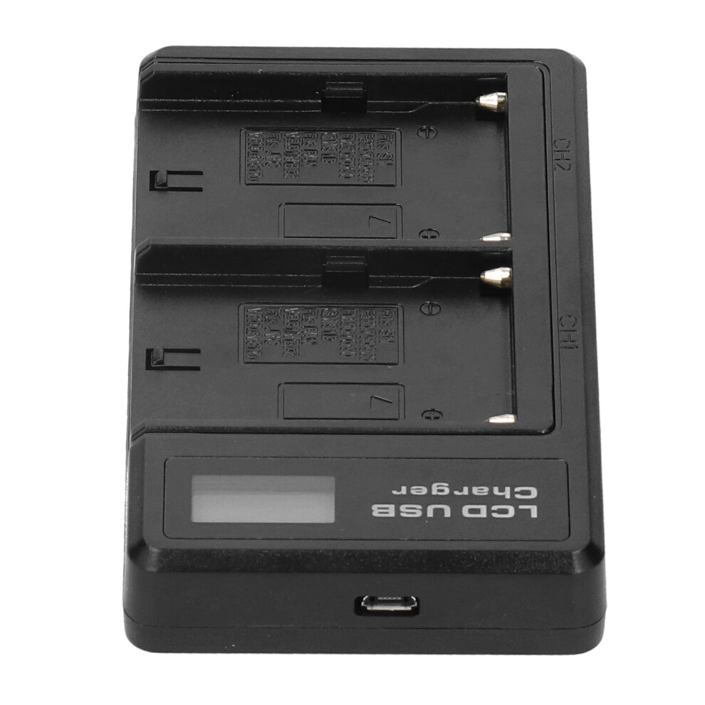 Lcd Display Screen Lithium Battery Double Charge Charger Usb Charging Base For Npf550 4631323409506