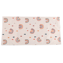 Baby Dining Chair Mat Waterproof Under High Chair Floor Protector AntiSlip Play Mat(110 x 110CM SMT105EF345)