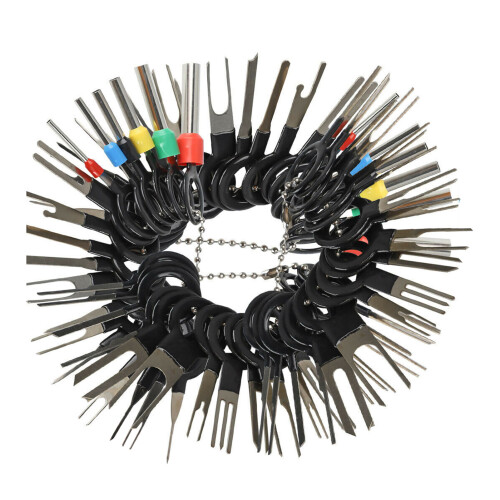 39Pcs Wire Terminal Removal Tool Car Electrical Wiring Crimp Connector Pin Kit 2