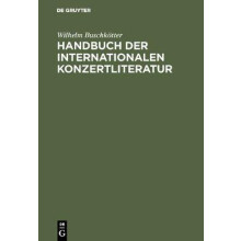 Handbuch der internationalen Konzertliteratur